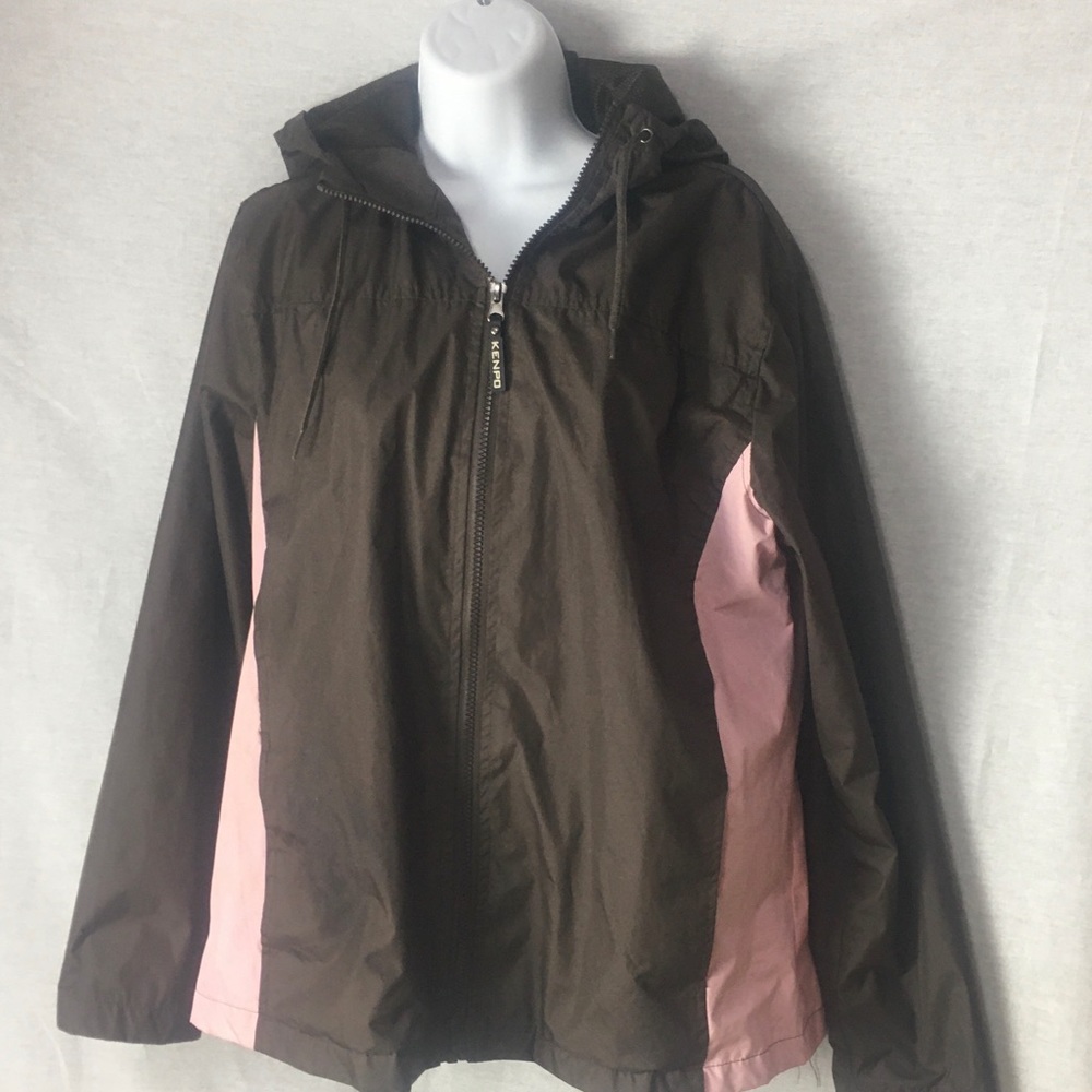 Kenpo spring jacket brown and pink